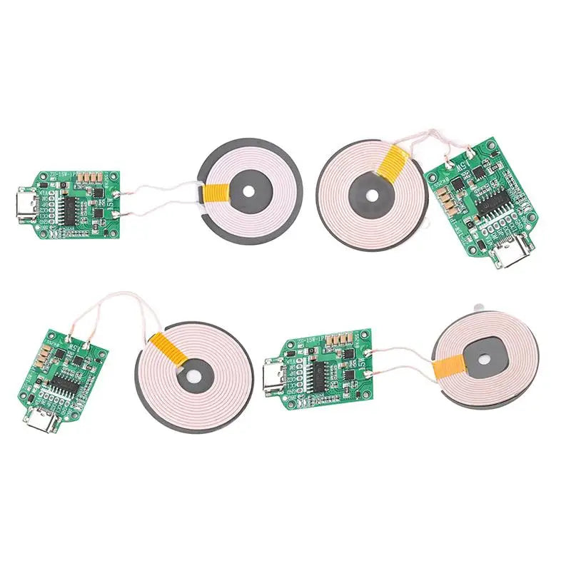 15W Type-c Wireless Charging Module Coil Transmitter Board Efficiency Qme Default Title