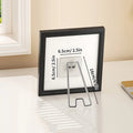 No Drill No Nail Photo Frame Stand Desktop Display Holder For Pictures Albums And Artwork Easy Setup Sturdy Support Only Bracket Qme S