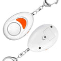 1pcs 125db Self Defense Emergency Alarm Keychains Personal Protection Alarm Safety Security Anti-Attack Loud Alarm For Girl Qme 2pcs