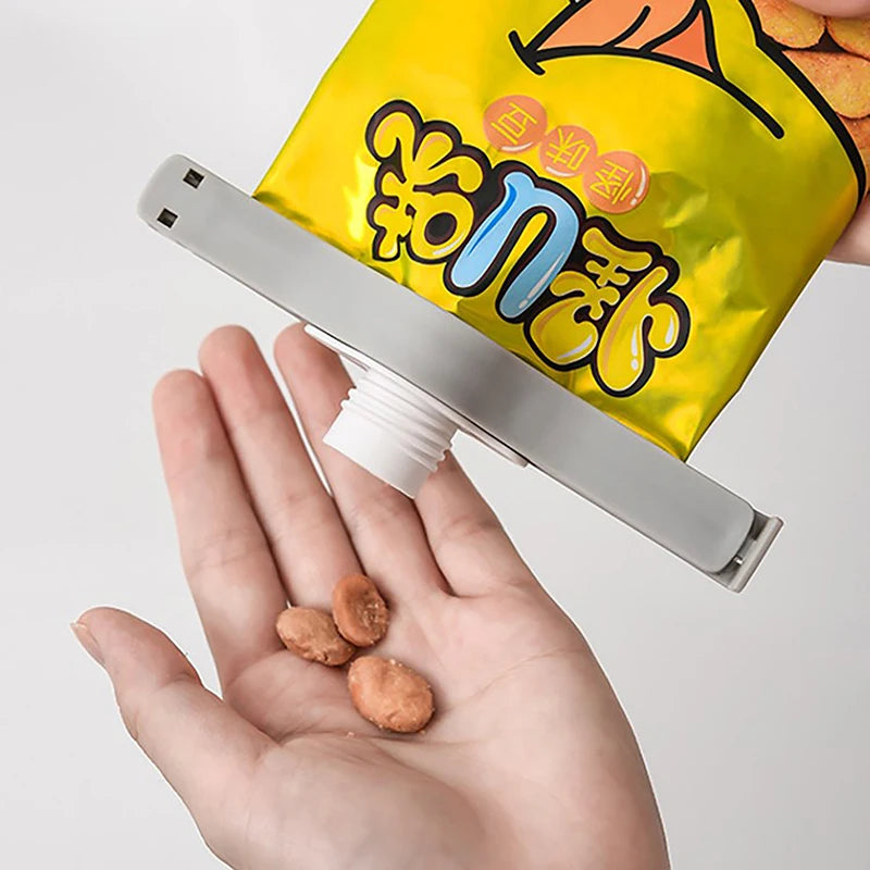 Screw Cap Sealing Clip Seasoning Bag Milk Powder Salt Snack Food Qme 1pc