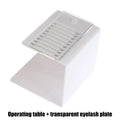Eyelash Pillow Console Extension Stand Tool Professional Reusable Qme Transparent