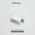 Nailpop Upgrade Cat Eye Magnet French Hollow Nail Art Easy Beginners Qme CTEM-White