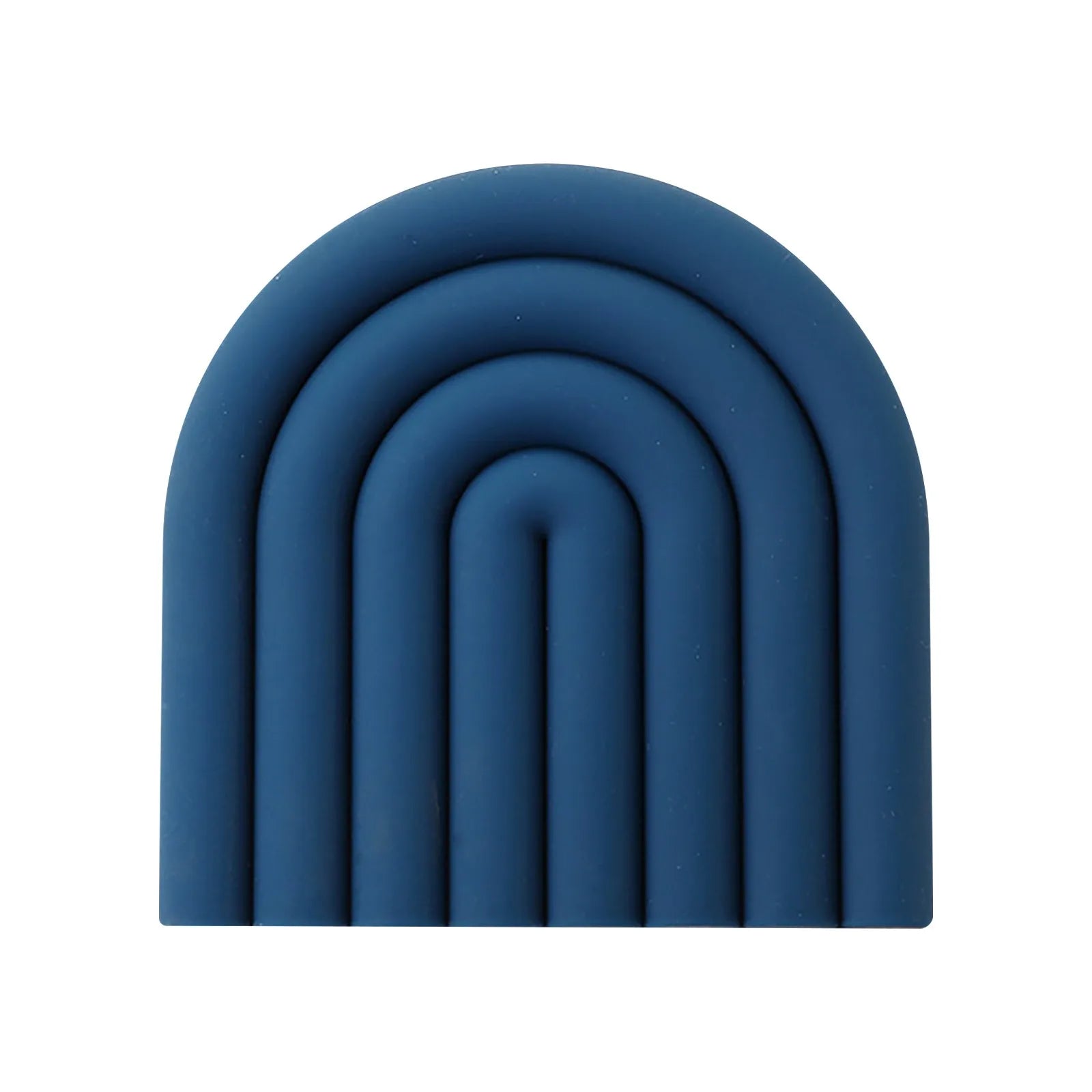 Multifunction Silicone Pot Mat Insulation Pad Bowl Mat Placemat Plate Mat Silicone Mat Dining Table Home Rainbow Mat Qme Blue