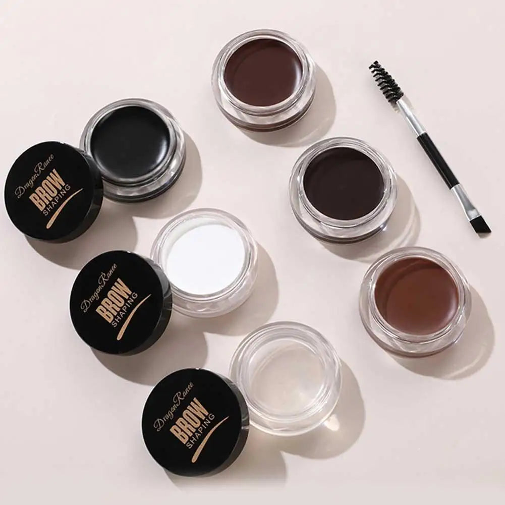 Long Lasting Eyebrow Shaping Wax Clear Styling Glue Brush Women Qme