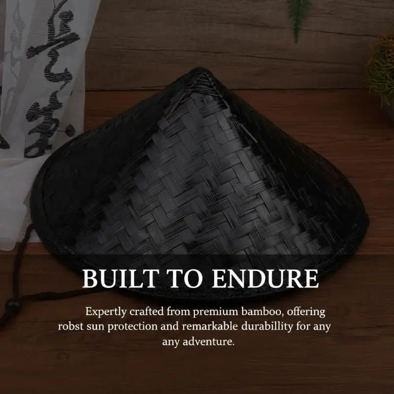 Hat Samurai Straw Ninja Chinese Cosplay Japanese Rice Asian Bamboo Qme