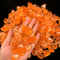 200-1000 Pcs Luminous Rock Stone Luminous Dark Garden Pebbles for Sidewalk Fish Tank Decoration, Aquariums, Fish Tanks Loom Qme Orange 200PCS