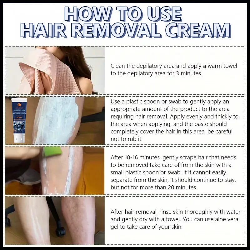 Hair Removal Cream Permanent Intimate Areas Epilator Cream Painless Health Hair Remover Growth Inhibitor For Men Woman Qme