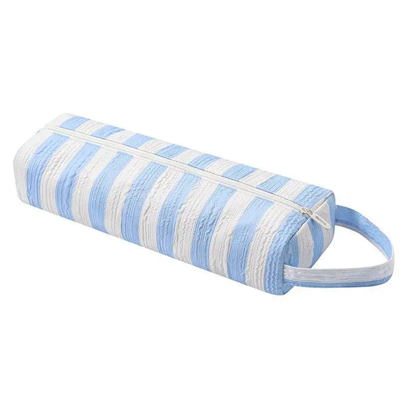 Hair Dryer Storage Bag Quilting Large Capacity Dustproof Curler Storage Bag With Handle Portable Carrying Case For Travel Qme style 17
