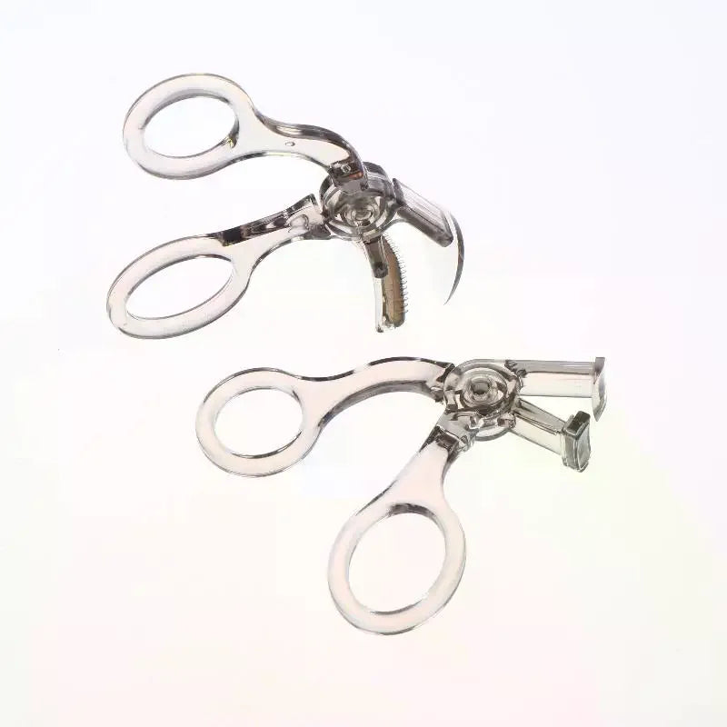 Transparent One-clip Eyelash Curler Wide Angle Partial Lash No Harm Qme