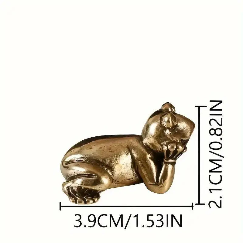 Copper Animal Ornaments Home Decor Living Room Desktop Qme Default Title
