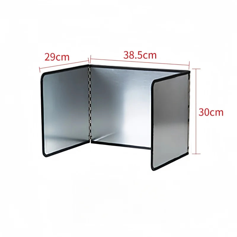 Foldable Kitchen Gas Stove Baffle Oil Splash Protector Splash-proof Qme small