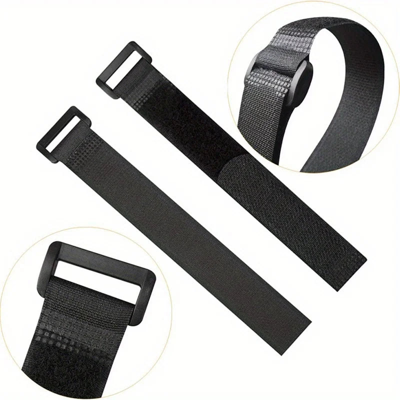 Reusable Strap - High Quality Multi Purpose High Quality Hook and Loop Safety Belt Qme