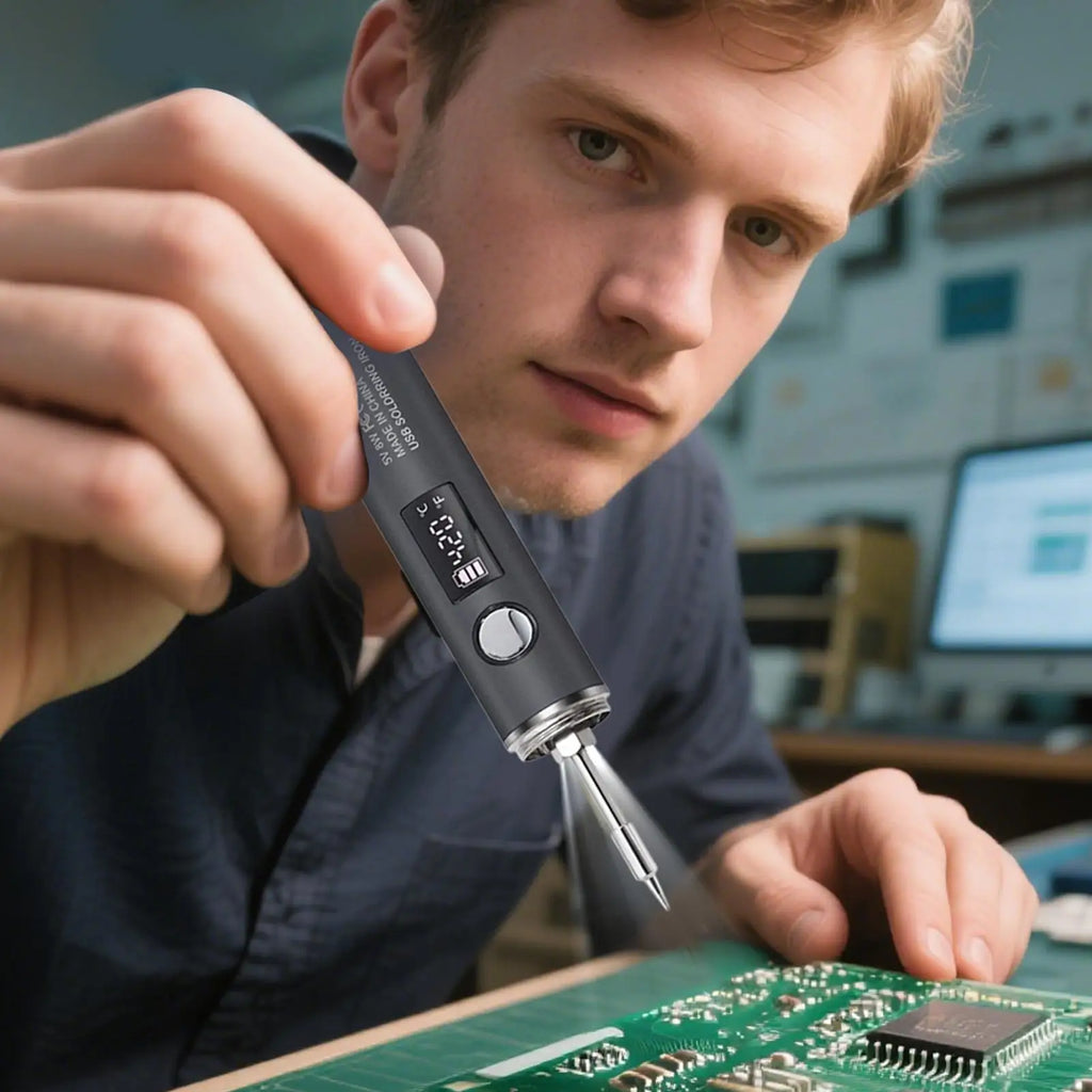 Soldering 5 Temperature Settings Adjustment Solder Iron Digital Qme China Mainland