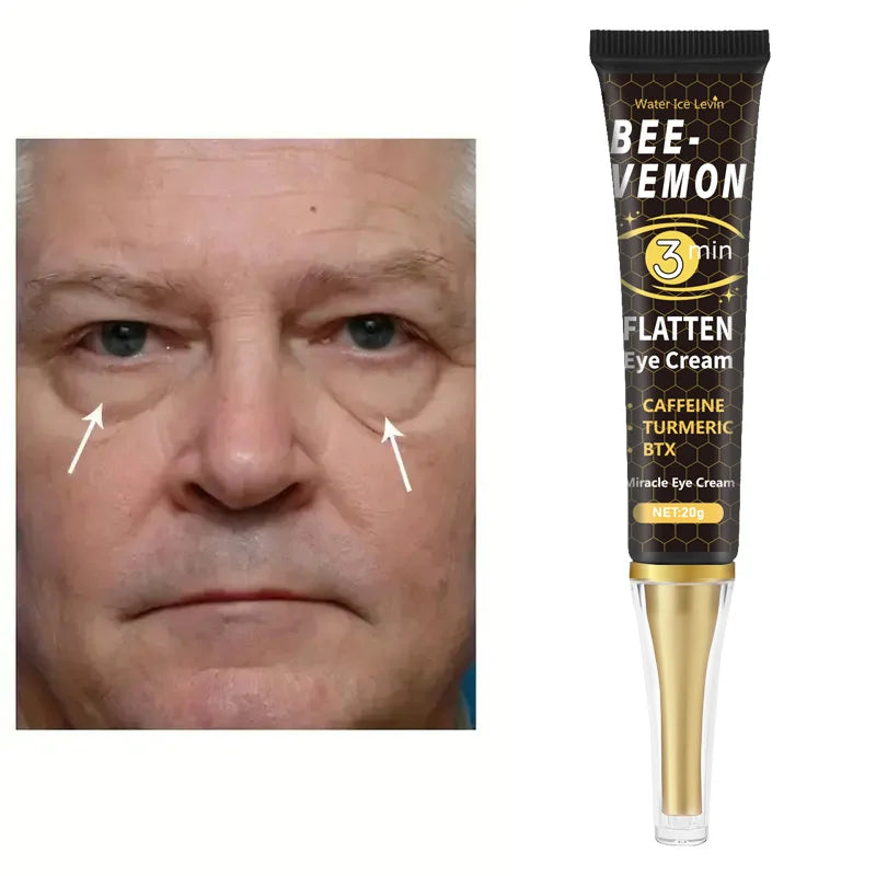 Bee Venom Eye Cream, 20g, Suitable for All Skin Types, Hypoallergenic, Firming, Anti-Wrinkle, Lifting, Moisturizing, Anti-Aging, Smoothing Qme