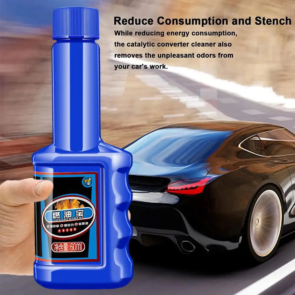 Car Gasoline Additive Fuel Savings Fuels System Cleaner Gas Oil Qme