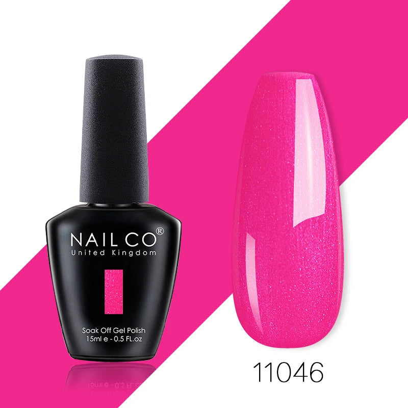NAILCO 85 Colors Nail Gel UV LED Lacquer Manicure Varnish Hybrid Semi