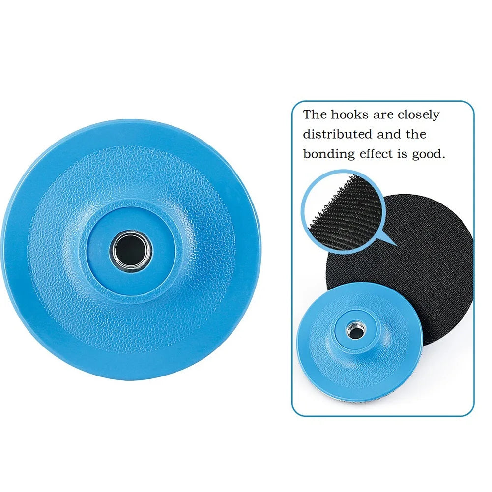 3/4inch Polishing Pad Sanding Disc Backing Pad Adhesive Disc Car Paint Care M10/M14/M16 Thread Polishing Discs Qme