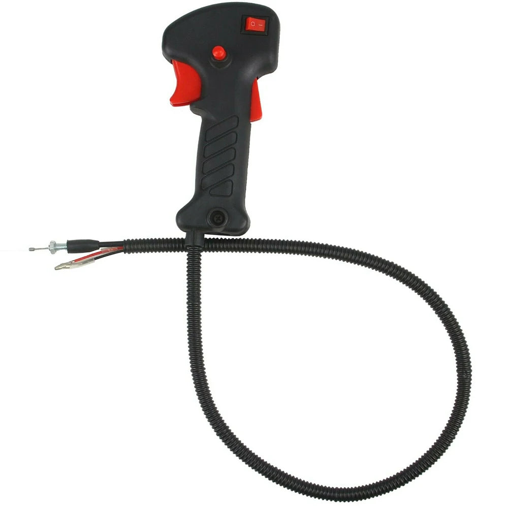 Handle Switch Throttle Trigger Cable Strimmer Grass Trimmer Brush Qme