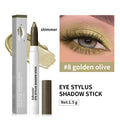 Eyeshadow Pencil Smooth Waterproof Sweat-proof Does Not Smudge Stick Qme 08 Golden Olive