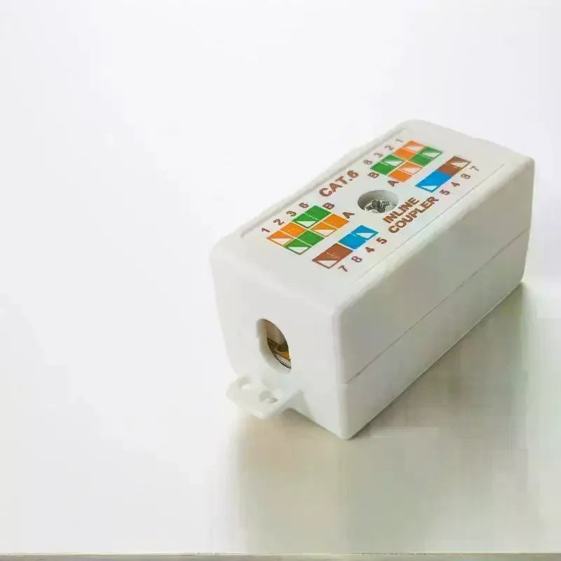 Inline Punchdown Krone Coupler Joiner Cat6 Cat5E Ethernet Network Qme