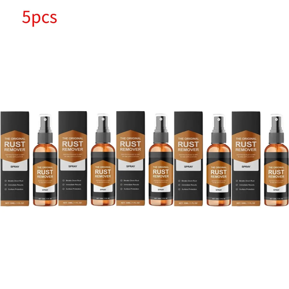Removedor Antioxidante Para Coche Inhibidor De óxido Car Anti-Rust Remover Rust Inhibitor Rust Remover Derusting Spray Qme 5pcs