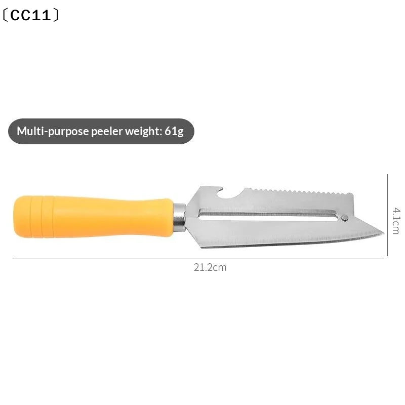 Multi-functional Peeler Potatoes Sugarcane Fruits Kitchen UseCC11 Qme