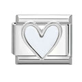 2026 New Women Romantic Heart Shiny CZ Heart Pattern Italian Charm Links Fit 9mm Bracelet Stainless Steel DIY Making Jewelry Qme S 20