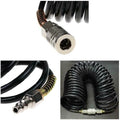 Connect Inflating Coil Air Hose Compressor PE Pneumatic Adapter Qme Default Title