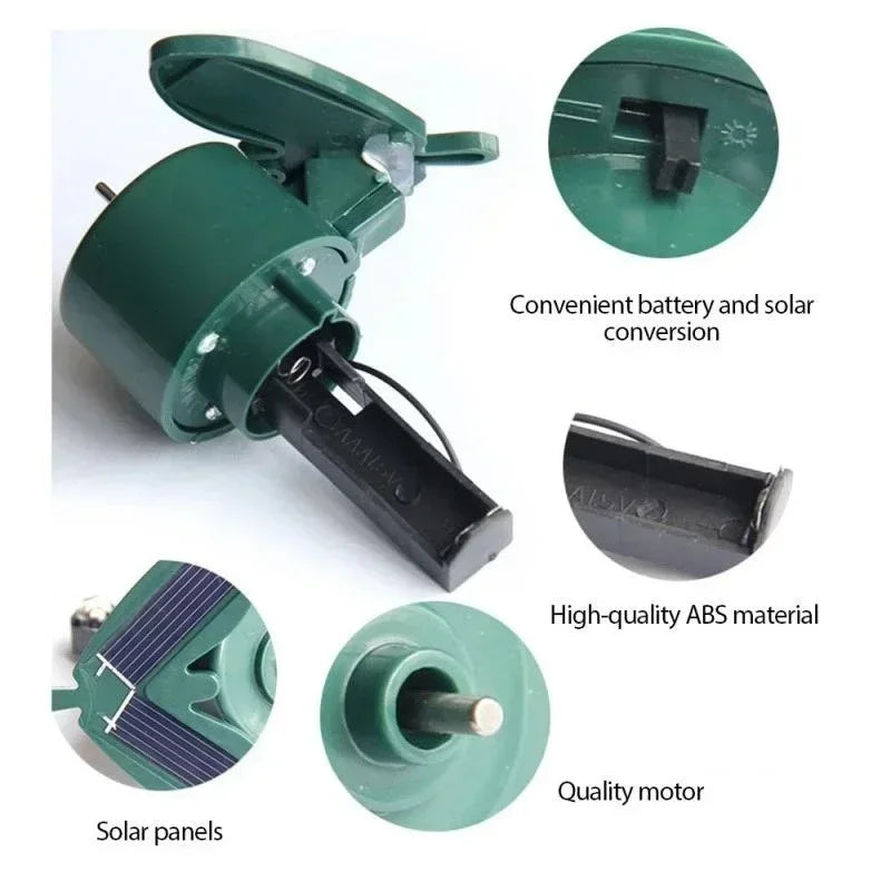 Solar Simulation Butterfly Garden Hummingbird Garden Shopping Mall Shop Decoration Garden Courtyard Outdoor Decoration Qme