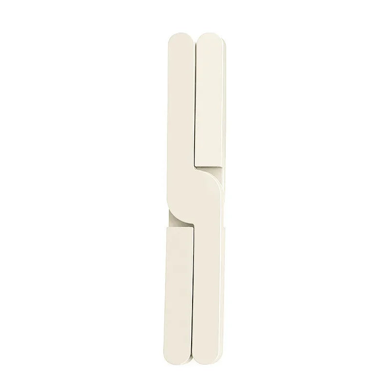 1pc X-Shaped Heat-Resistant Foldable Silicone Trivets Folding Trivet for Hot Pots and Pans Non-Slip Space-Saving Easy to Clean Qme white