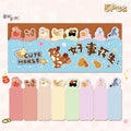 5 10Sets Cute Pony Cartoon Index Sticker Has Stickiness Tearable Qme A1