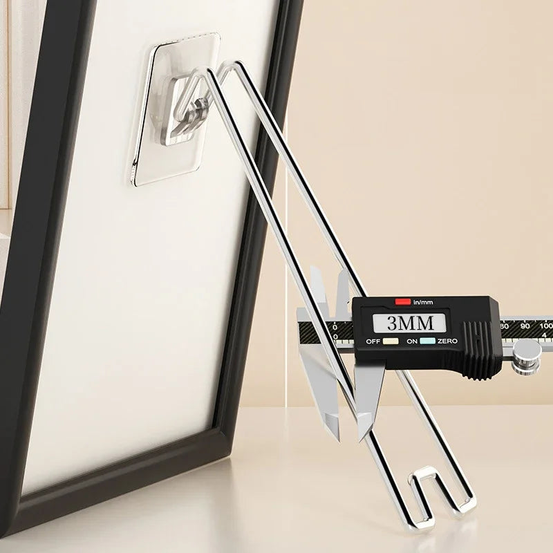 No Drill No Nail Photo Frame Stand Desktop Display Holder For Pictures Albums And Artwork Easy Setup Sturdy Support Only Bracket Qme
