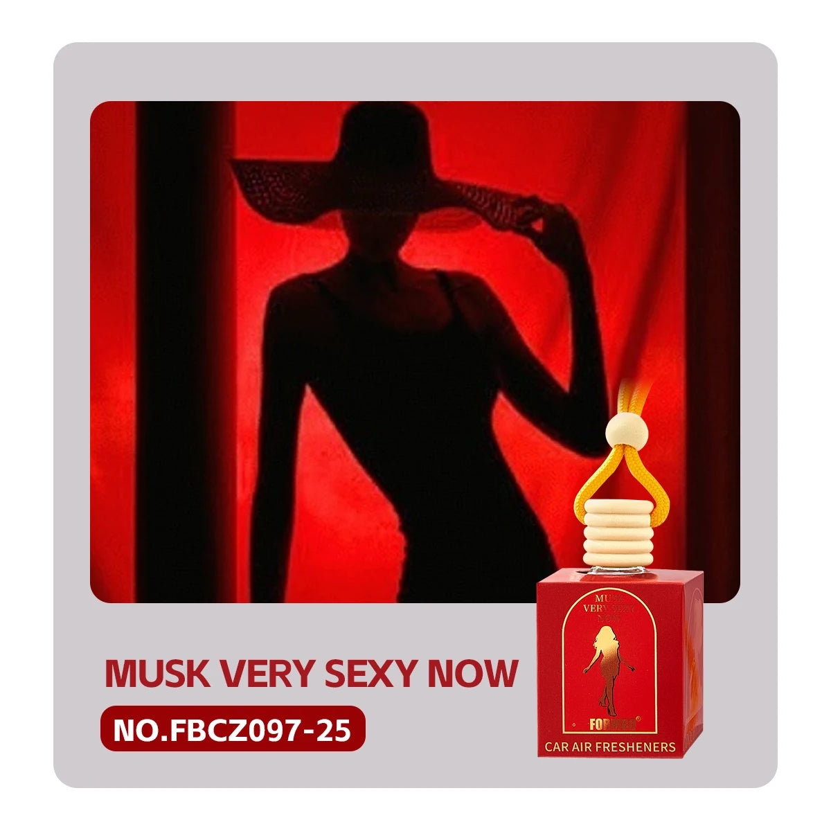 Fragrant Journey Fresh Car Perfume Lasting Fragrance Deodorization Qme 097 VERY SEXY NOW