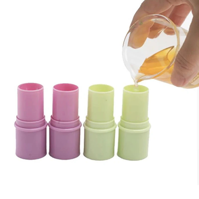 Candy Empty Refillable Lipstick Tube Lip Balm Container Cosmetic Qme