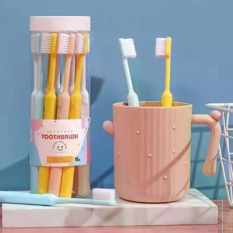 Candy Toothbrush Simple Fashionable Soft Fur Qme