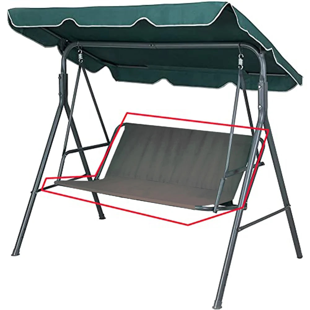 1PC Outdoor Swing Chair Awning Waterproof Seat Cover Garden Swing Seat Cover Outdoor Swing Chair Replacement Swing Covers Qme coffee