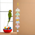 Bird Toys Scratch-resistant Pet Grinding Supplies Bird Chewing Toys for Conures for Macaws Sparrow Parakeet Lovebird Conures Qme Default Title
