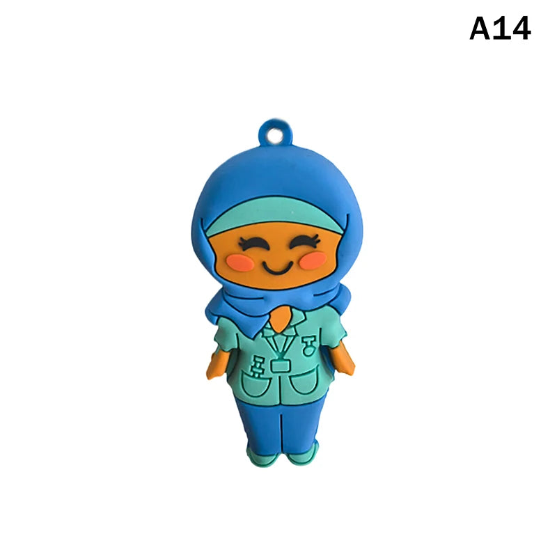 Cute Cartoon-shaped Medical Bottle Opener Multifunctional Rubber Qme A14