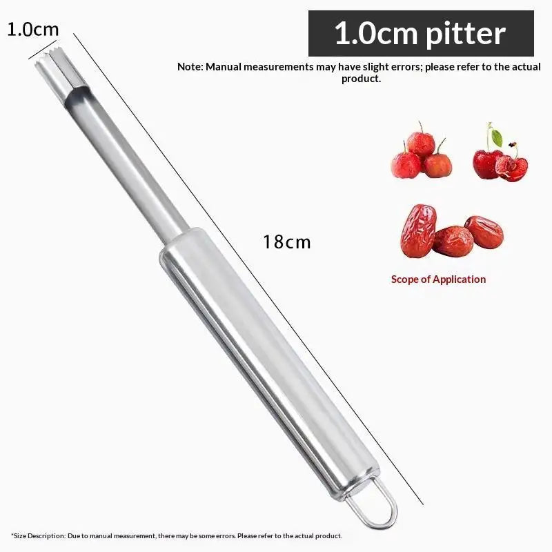 Stainless Steel Jujube Corer Easy One Press Operation Fast Core Qme C