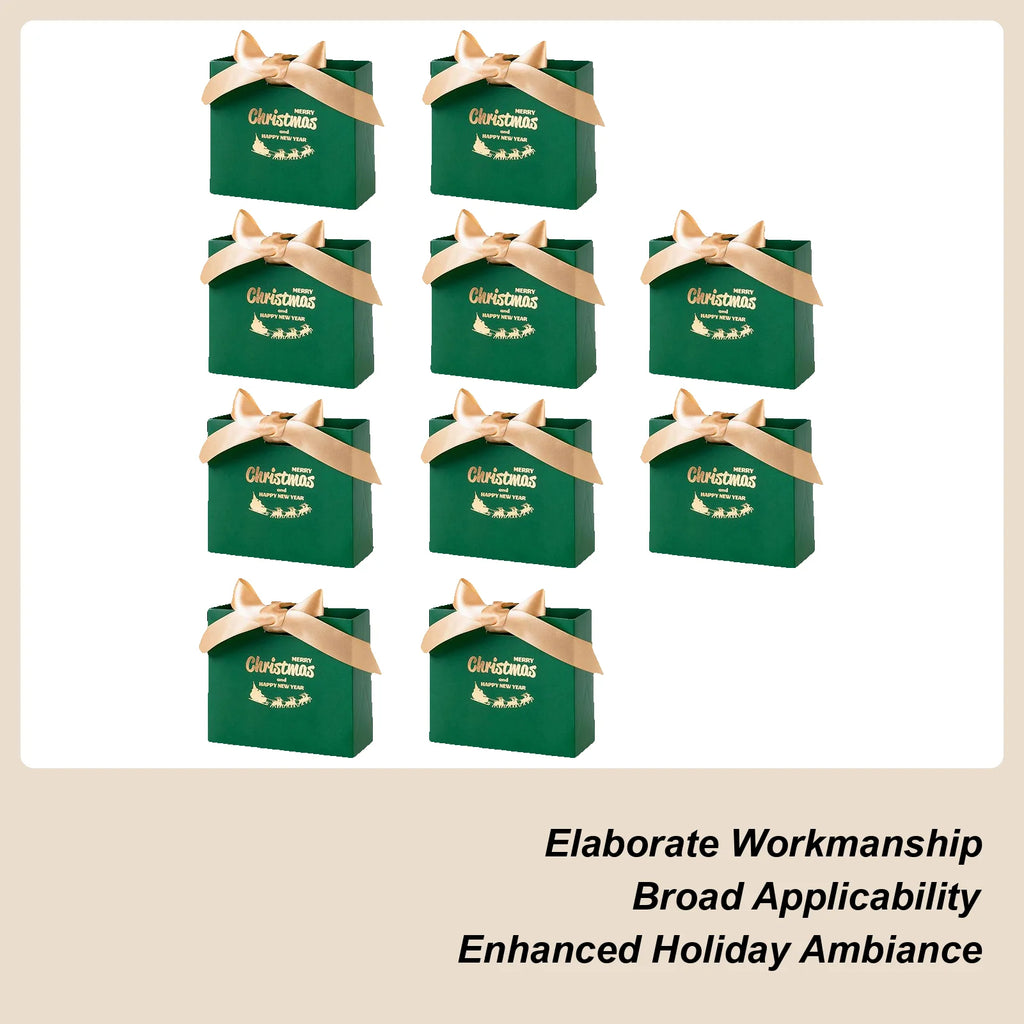 Holiday Bags Bow Tie 10 Festive Christmas Supports Sharing Festival Qme