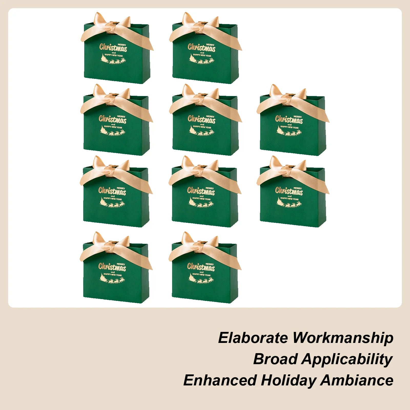 Holiday Bags Bow Tie 10 Festive Christmas Supports Sharing Festival Qme