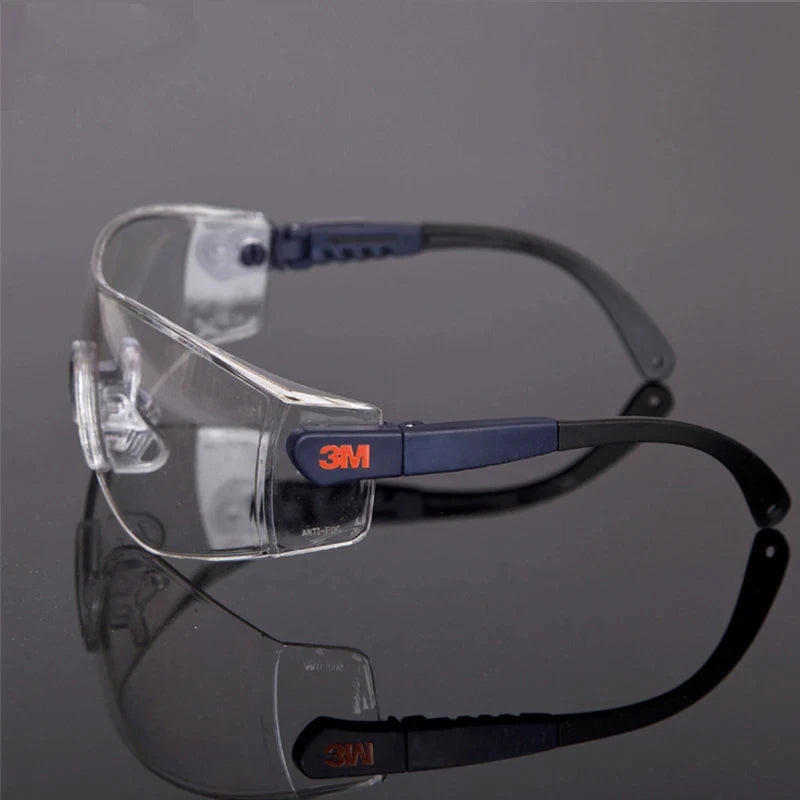 1PCS Safety Goggles Anti-Wind Dust Impact Resistant Protective Glasses for Grinding Cycling Men Women 20263M 10196 Qme