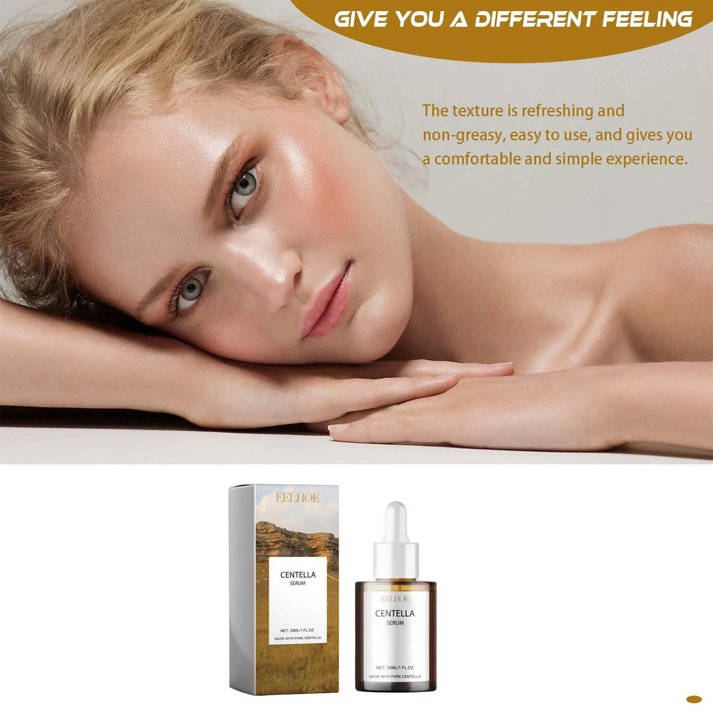 Centella Serum Nourish Improvement Dry Skin Smoothing Tightening Brightening Moisturizing Hyaluronic Acid Face Essence Skin Care Qme