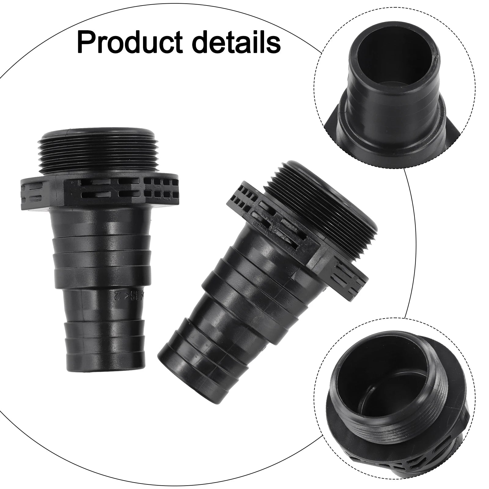 32/38mm Pump Connection Replacement For SPS50 For SPS75 For SPS100 Circulation Pump Swimming Pool Accessories Qme