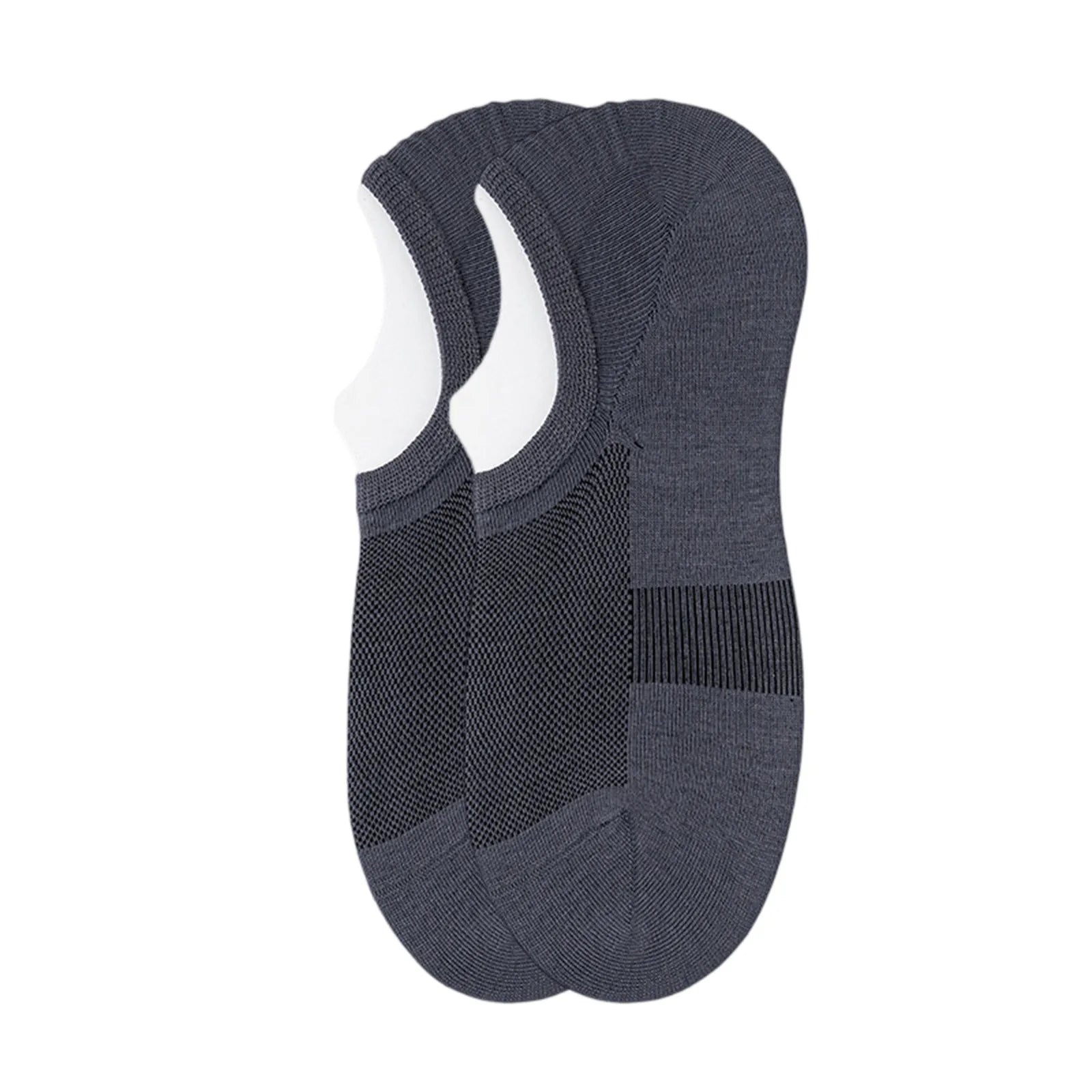 Men's Thin Mesh Boat Socks Non-slip Cotton sweat-absorbent and Odor-resistant Casual Low Cut Socke Sports Breathable Socks Qme