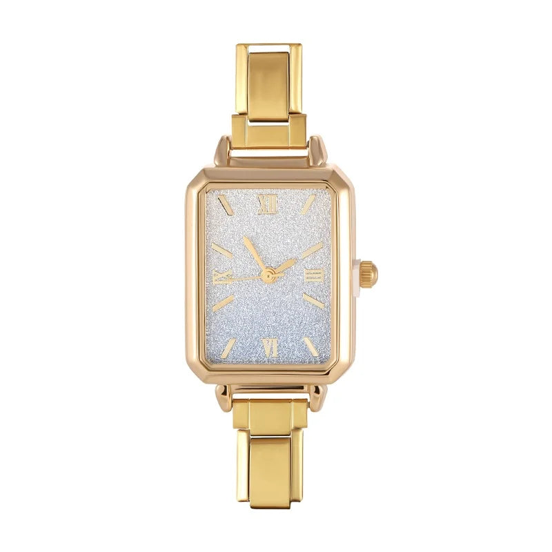 Wholesale 2026 Stainless Steel Watch Head Bracelet 9mm DIY Italian Charm Fashion High Quality Women Men's Premium Square Watches Qme Style 3
