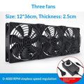 3000RPM Strong Wind Cooling Fan Controller BTC Mining Chassis Cabinet Qme A3
