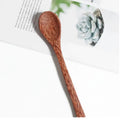 Natural Southeast Asian Coconut Shell Bowl Eco-friendly Spoon Fork Qme spoon 6 inch