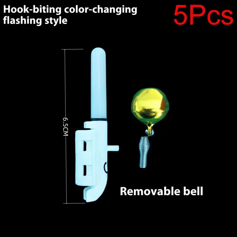 Reusable Electronic Light Stick Bell LED Fishing Alarms Accessories Qme A4
