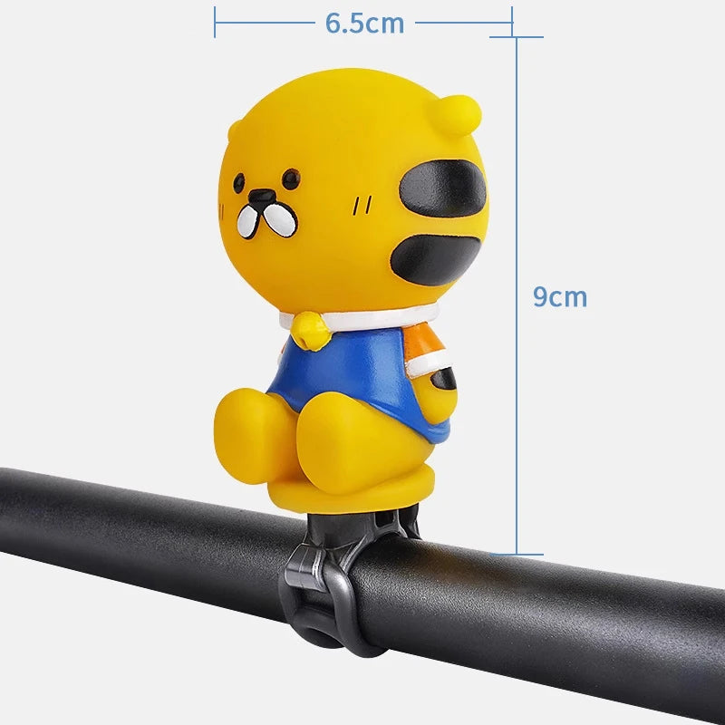 Cartoon Bike Horn Outdoor Squeeze Clearly Sound Bells Childrens Kid Qme H
